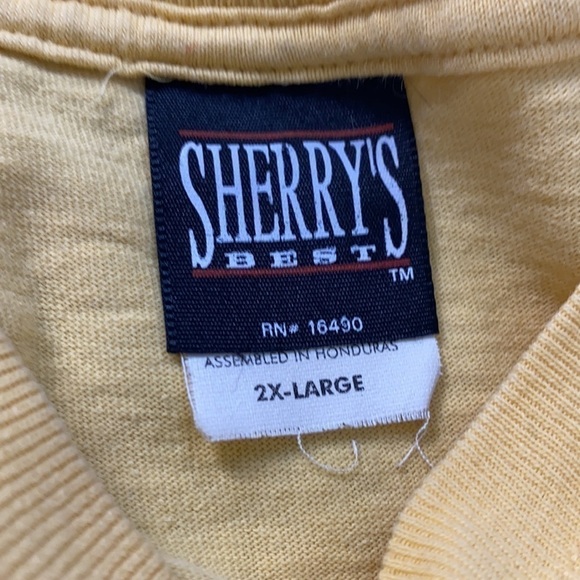 Golden Yellow Retro Minnie Mouse Graphic FL Tee Tshirt Casual Retro XXL - Picture 6 of 7